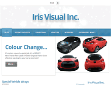 Tablet Screenshot of irisvisualinc.com